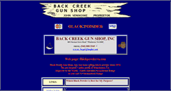 Desktop Screenshot of blackpowderva.com